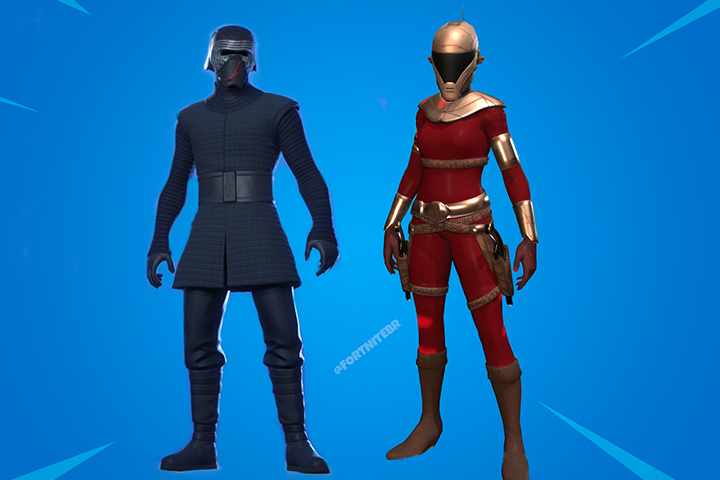 Fortnite x Star Wars：Kylo Ren 和 Zorii Bliss，皮膚已洩露