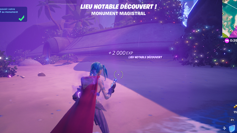 在 Fortnite Grand Monument 第 1 季第 3 章挑戰中獲得下一個目標