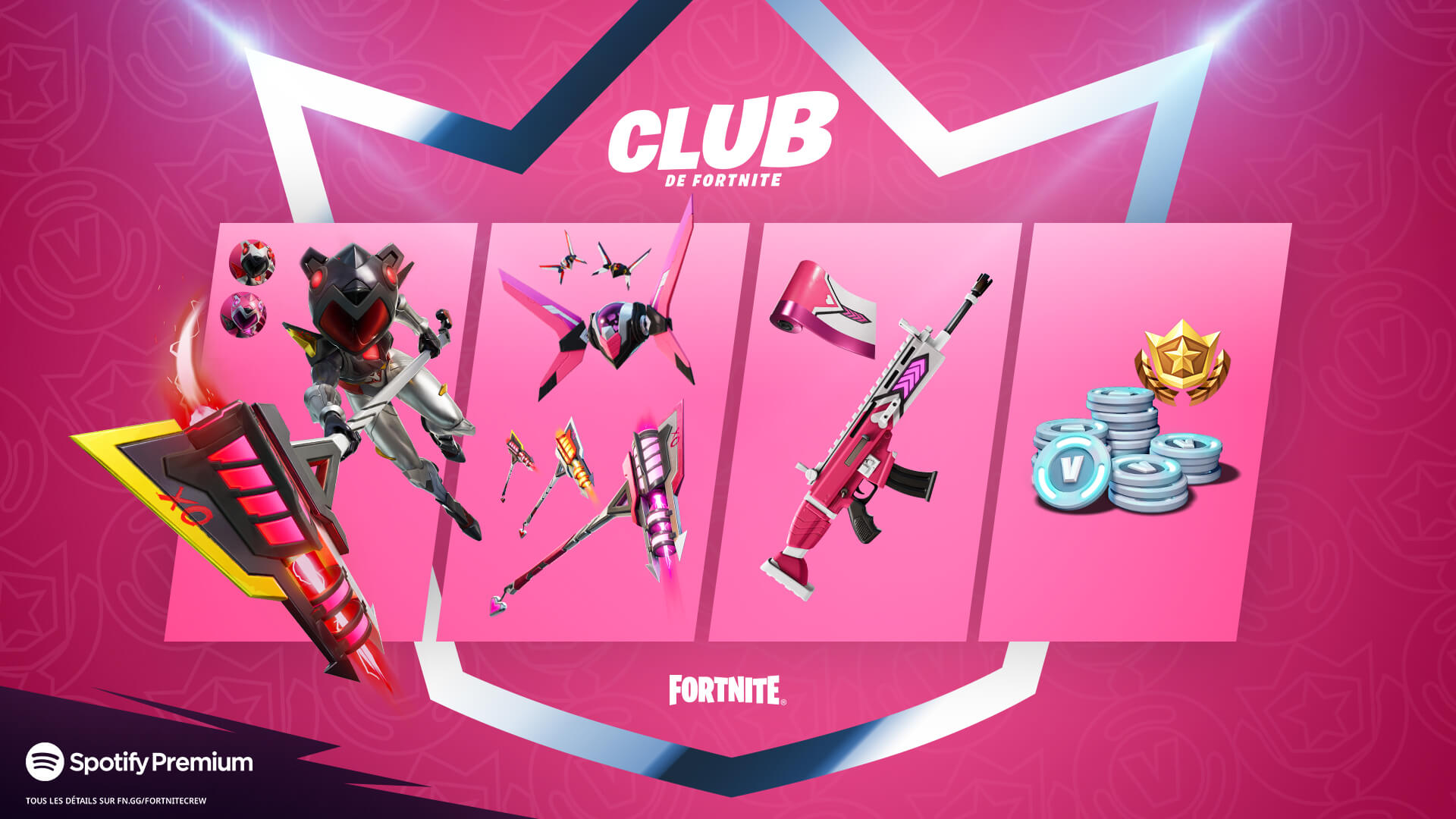 皮膚 Mecâlineuse Club Fortnite 2021 年 6 月，如何獲得 Lamagnifique 和 V-Bucks？