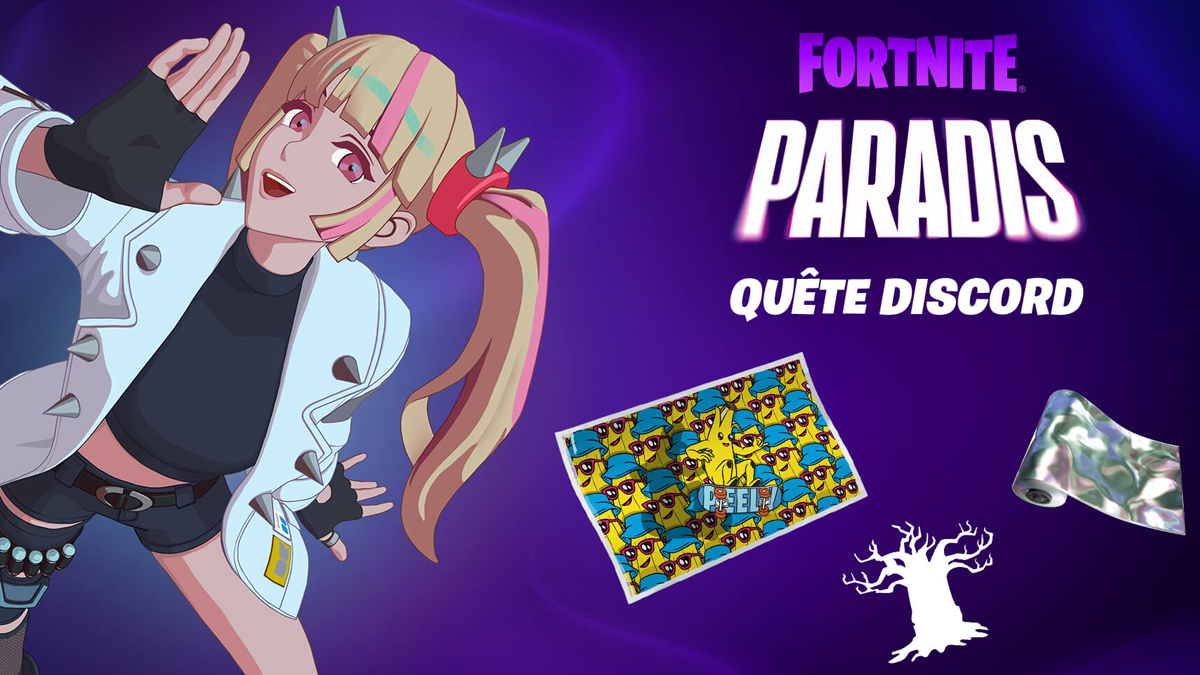 Fortnite 上的 Discord Paradise 挑戰，如何完成任務？