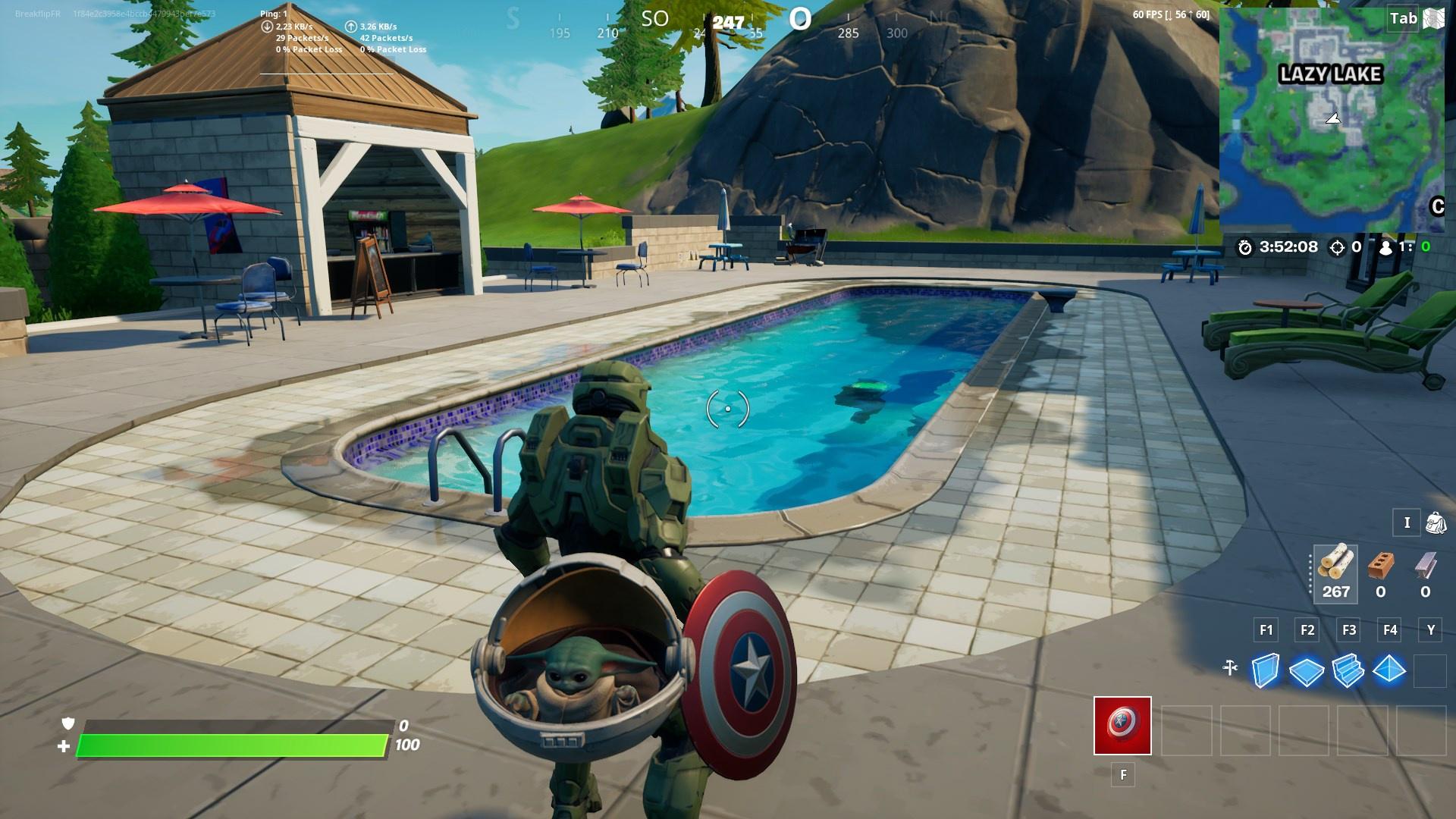 Fortnite：在 Lazy Lake 游泳，第 5 季第 10 週的挑戰和任務