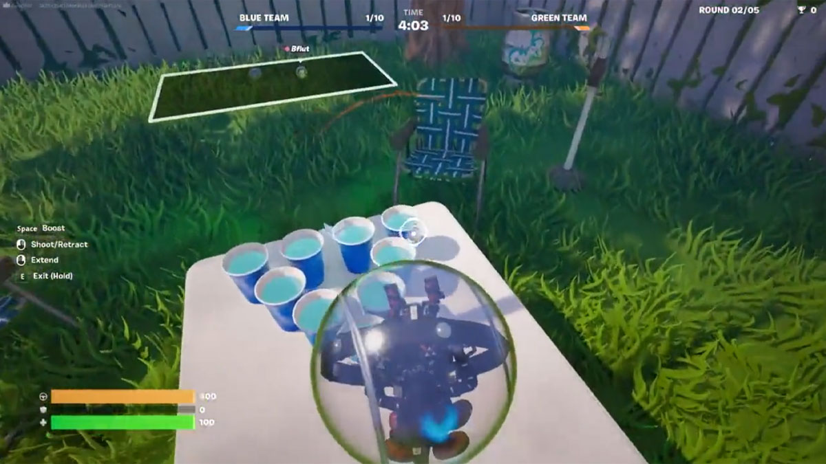 Fortnite：用 Creative 2.0 重現著名的 Beer Pong 遊戲