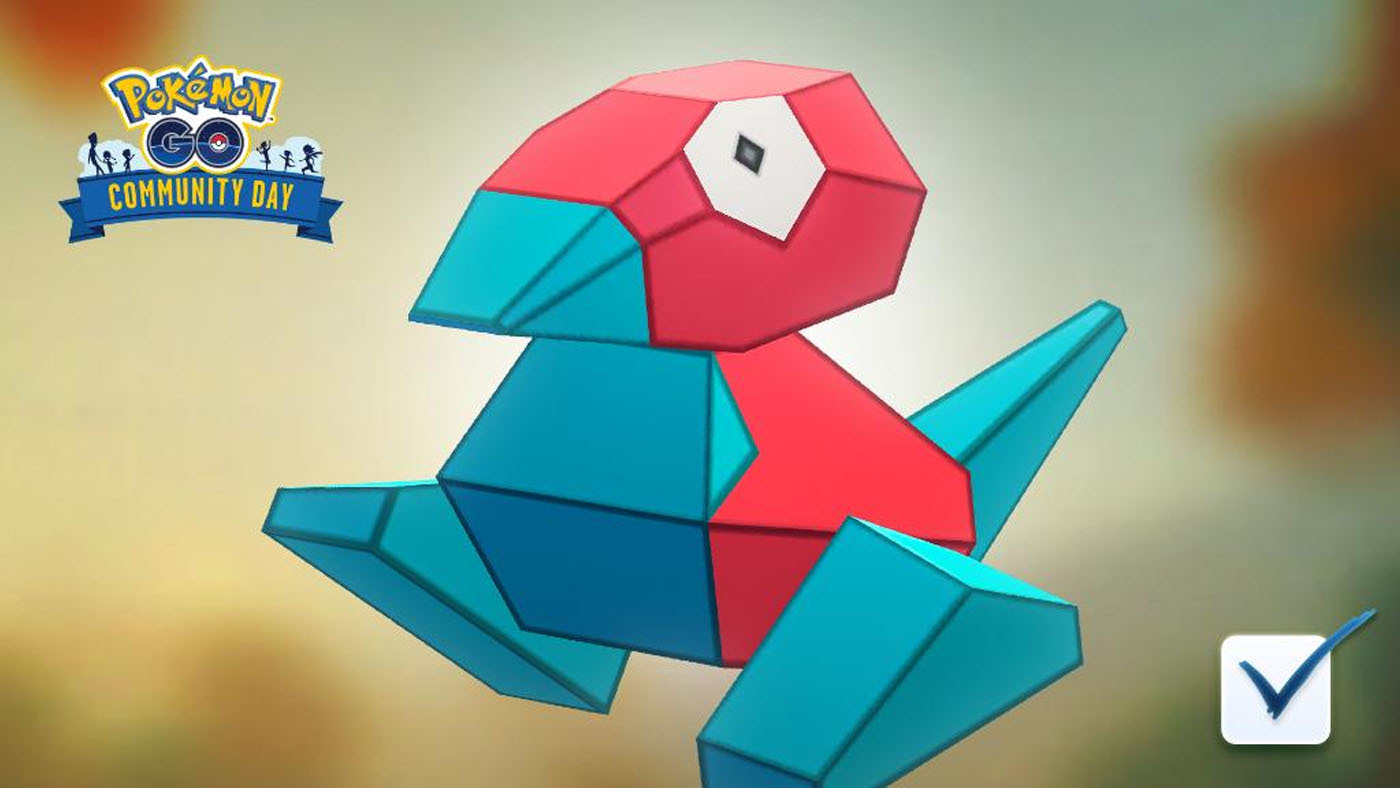 Porygon 和 Porygon 在 Pokémon GO 九月社區日閃亮登場