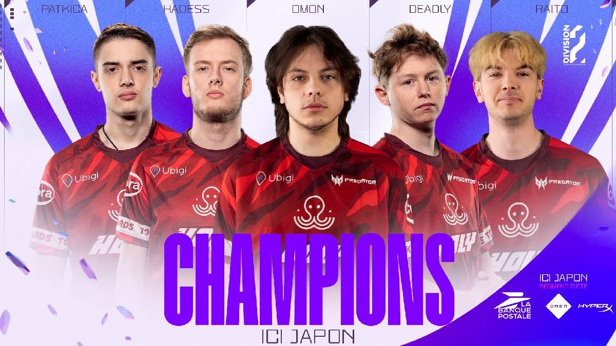 LoL，Ici Japon Corp 稱霸 Div 2，將在 Up&amp;Down 中與 Aegis 爭奪 LFL 席位！