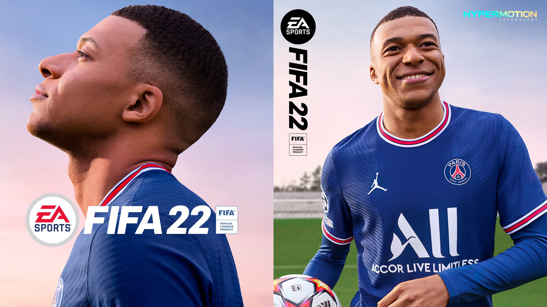 封面《FIFA 22》，姆巴佩登上封面