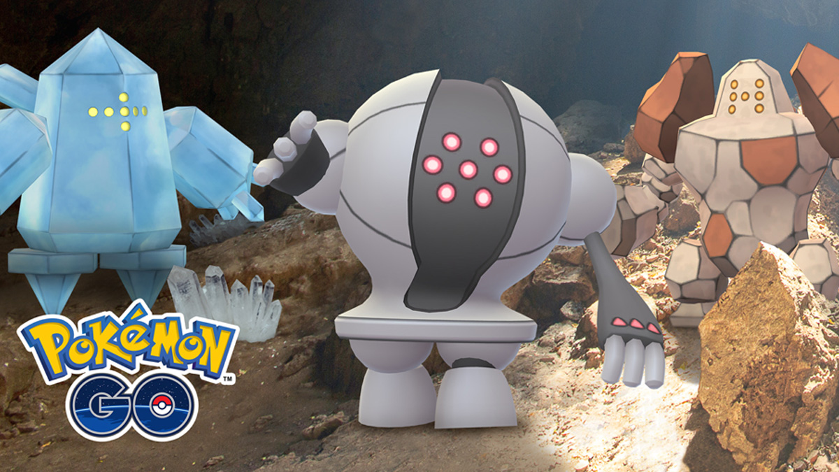 Pokémon Go 促銷代碼可免費獲得 Regirock、Regice 和 Registeel（一次性學習）